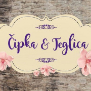 Čipka i teglica dekoracija