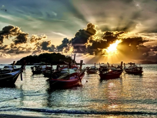 Zalazak Sunca na ostrvu Koh Pan Gan