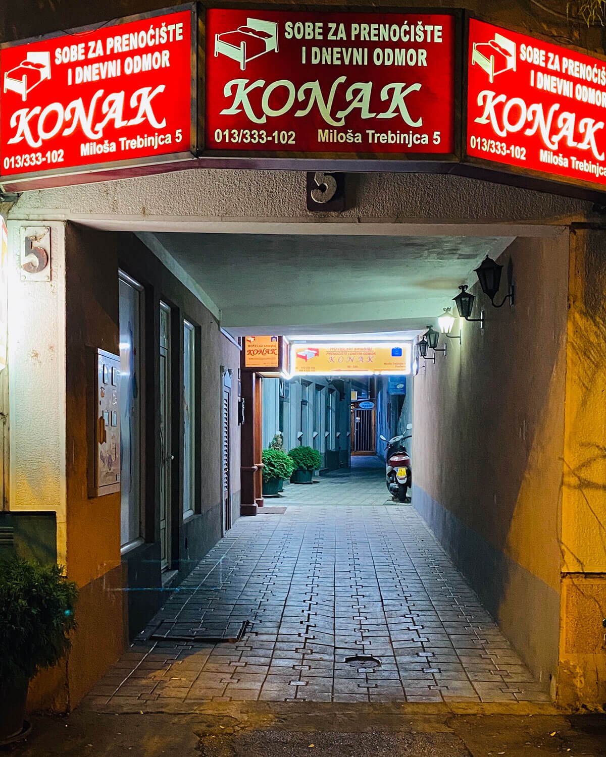 Smeštaj Konak Pančevo